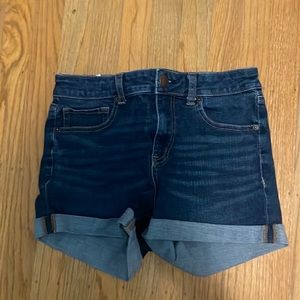 Aeropostale dark blue Jean shorts